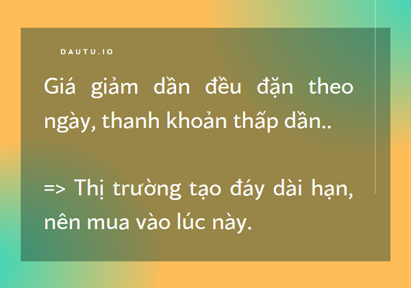 Kinh nghiệm đầu tư chứng khoán khi thị trường giảm giá