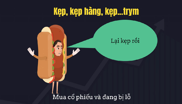 Từ lóng trong chứng khoán, kẹp chim, kẹp hàng