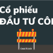 Danh sách các mã cổ phiếu đầu tư công