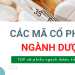 Các mã cổ phiếu ngành dược tiềm năng nên đầu tư