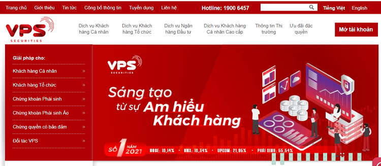 Hướng dẫn cách mở tài khoản chứng khoán VPS