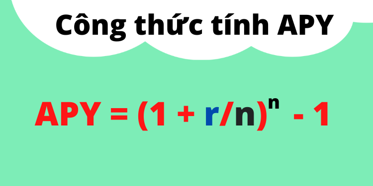 APY là gì trong coin. Công thức tính APY - Annual Percentage Yield