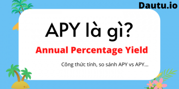 APY là gì, so sánh APY vs APR, công thức tính APY