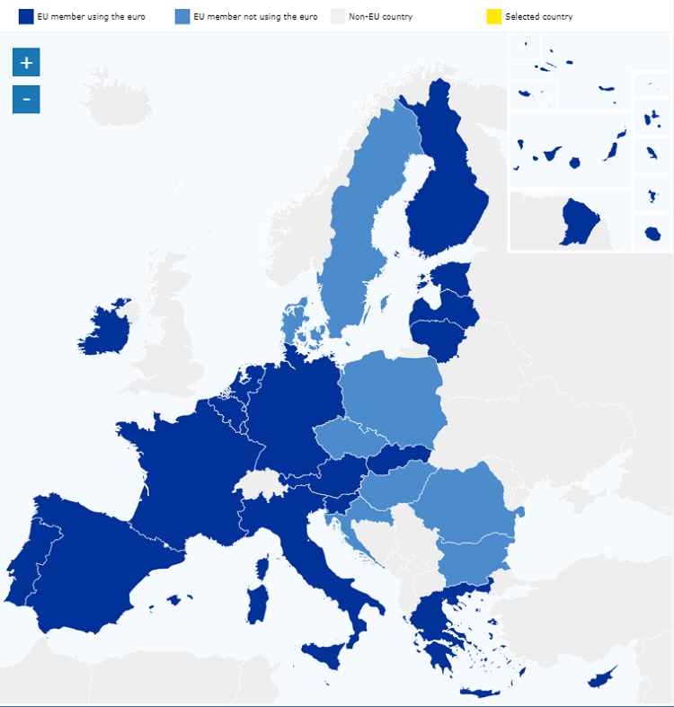 ECB là gì? Các nước trong liên minh của ECB