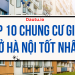 TOP 10 chung cư giá rẻ Hà Nội tốt nhất hiện nay