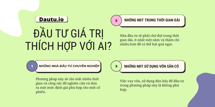 Đầu tư giá trị là gì? Đầu tư giá trị thích hợp với ai