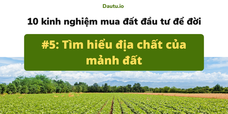 Kinh nghiệm đầu tư đất nên nhớ