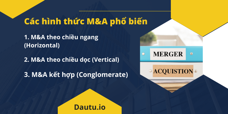 M&A là gì? Các hình thức M&A phổ biến