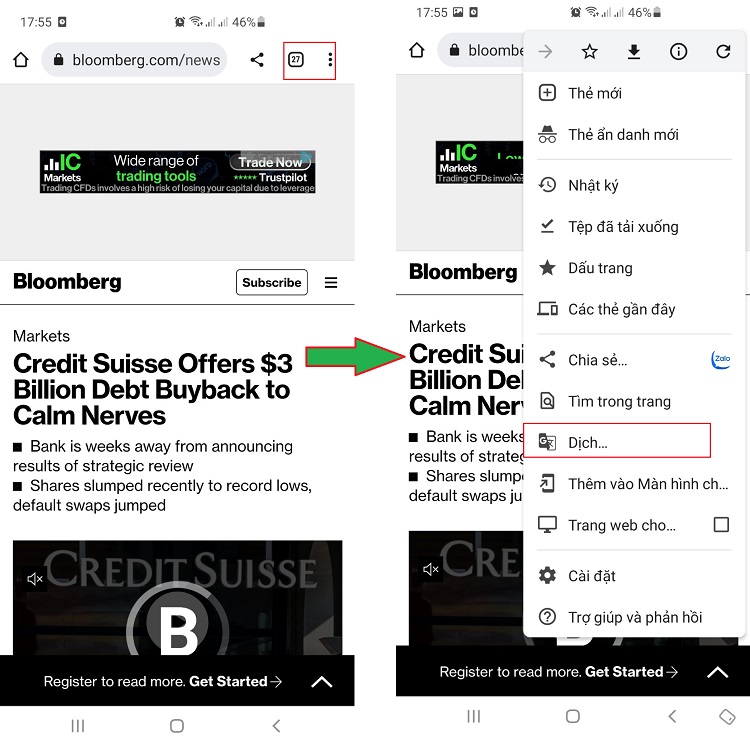 Bloomberg là gì? Cách đọc tin tức trên Bloomberg bằng tiếng Việt