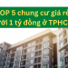 TOP 10 dự án chung cư giá rẻ dưới 1 tỷ ở TPHCM