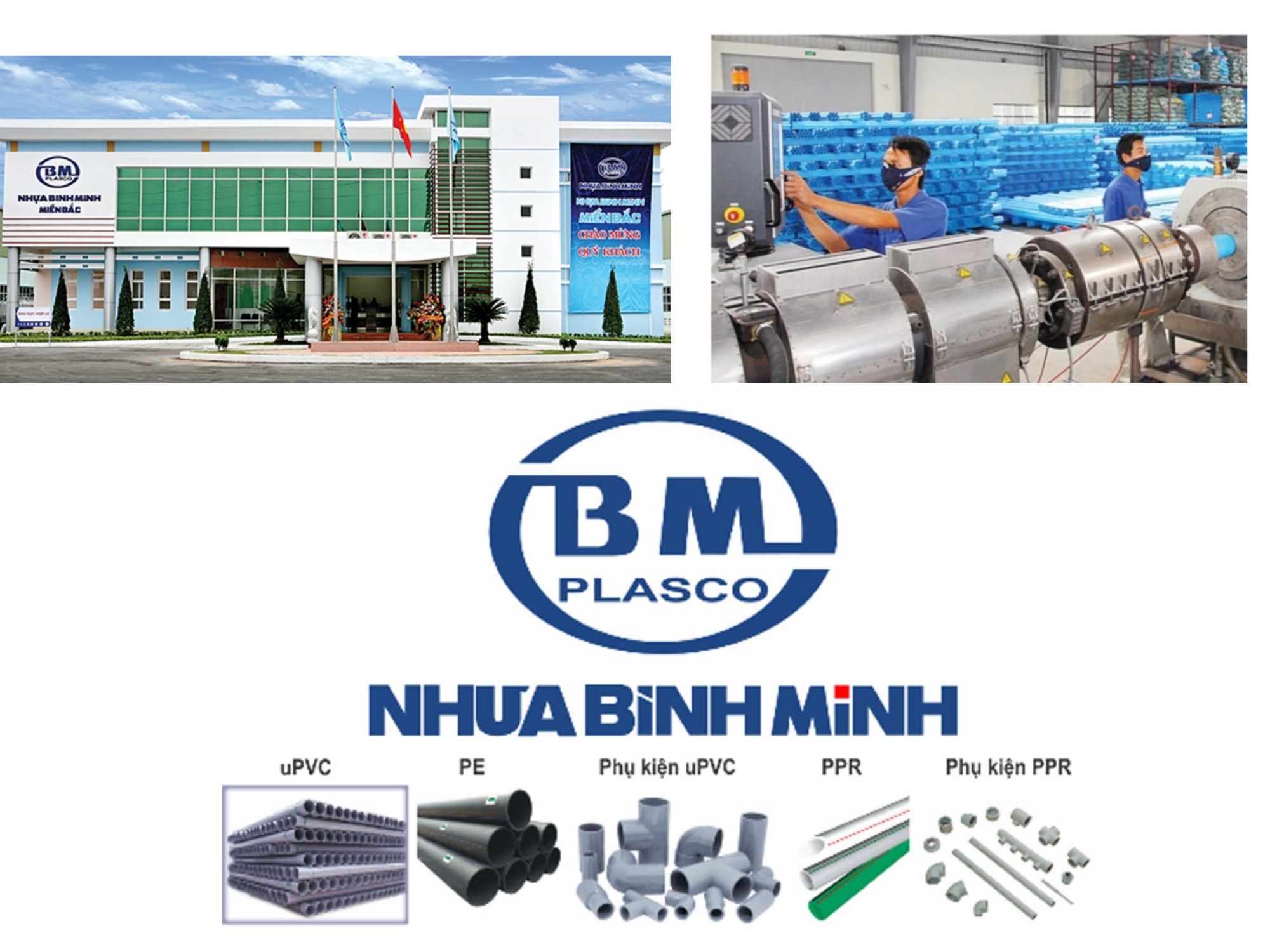 Top doanh nghiệp hóa chất lớn nhất Việt Nam. Nhựa Bình Minh