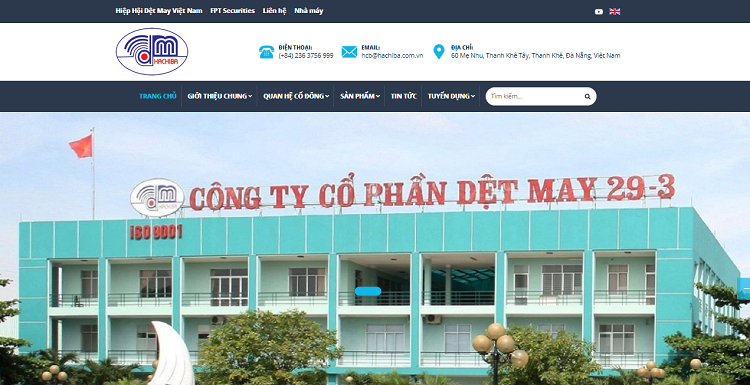 TOP 10 công ty dệt may lớn nhất Việt Nam hiện nay. Công ty dệt may 29/3