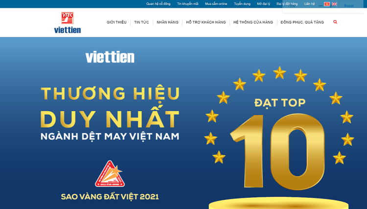 TOP 10 công ty dệt may lớn nhất Việt Nam hiện nay. Việt Tiến