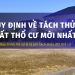 Quy định về tách thửa đất thổ cư mới nhất. Lệ phí, thủ tục, quy trình